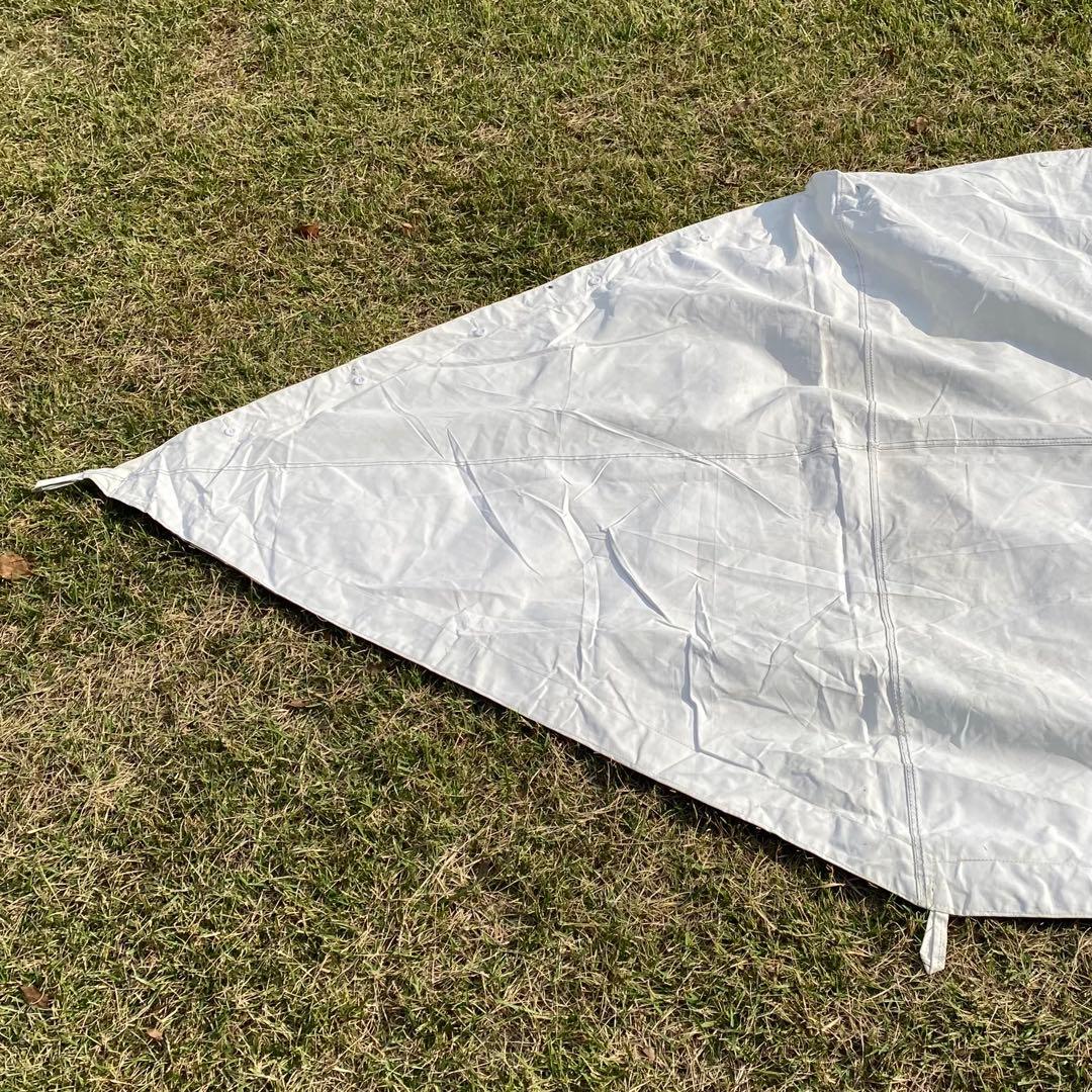 【レア・未使用品】トルコ軍幕　ハーフシェルター　ポンチョ　１枚　リバーシブル