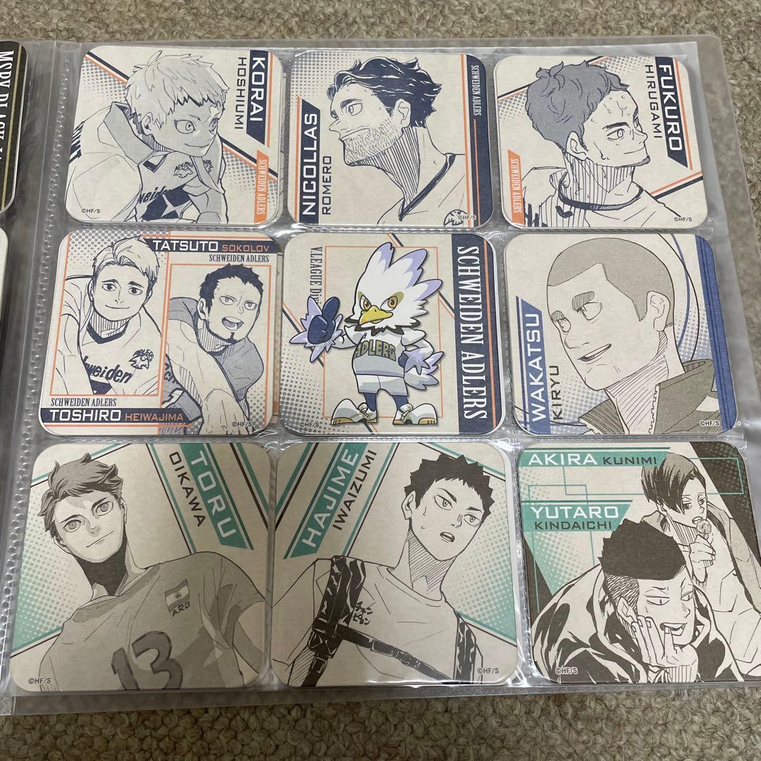 ハイキュー !! アートコースター 第3弾 第4弾