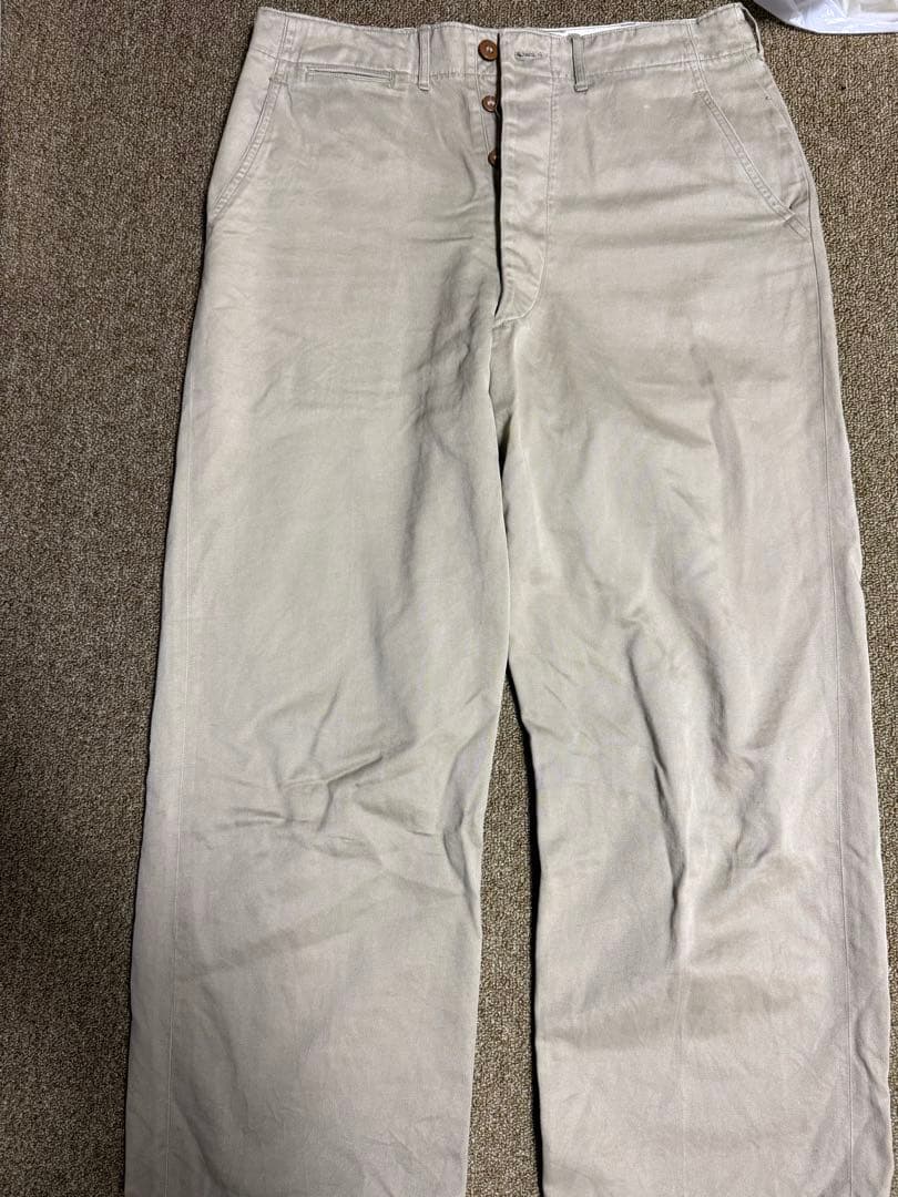 パンツ 40s US Military Twill Pants Size W33 L31