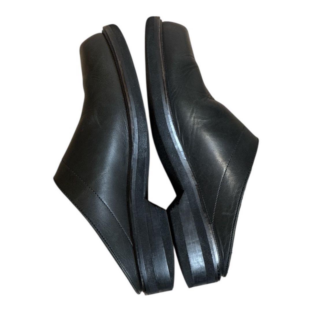 foot the coacher サイズ8 レザー サボ ブラック