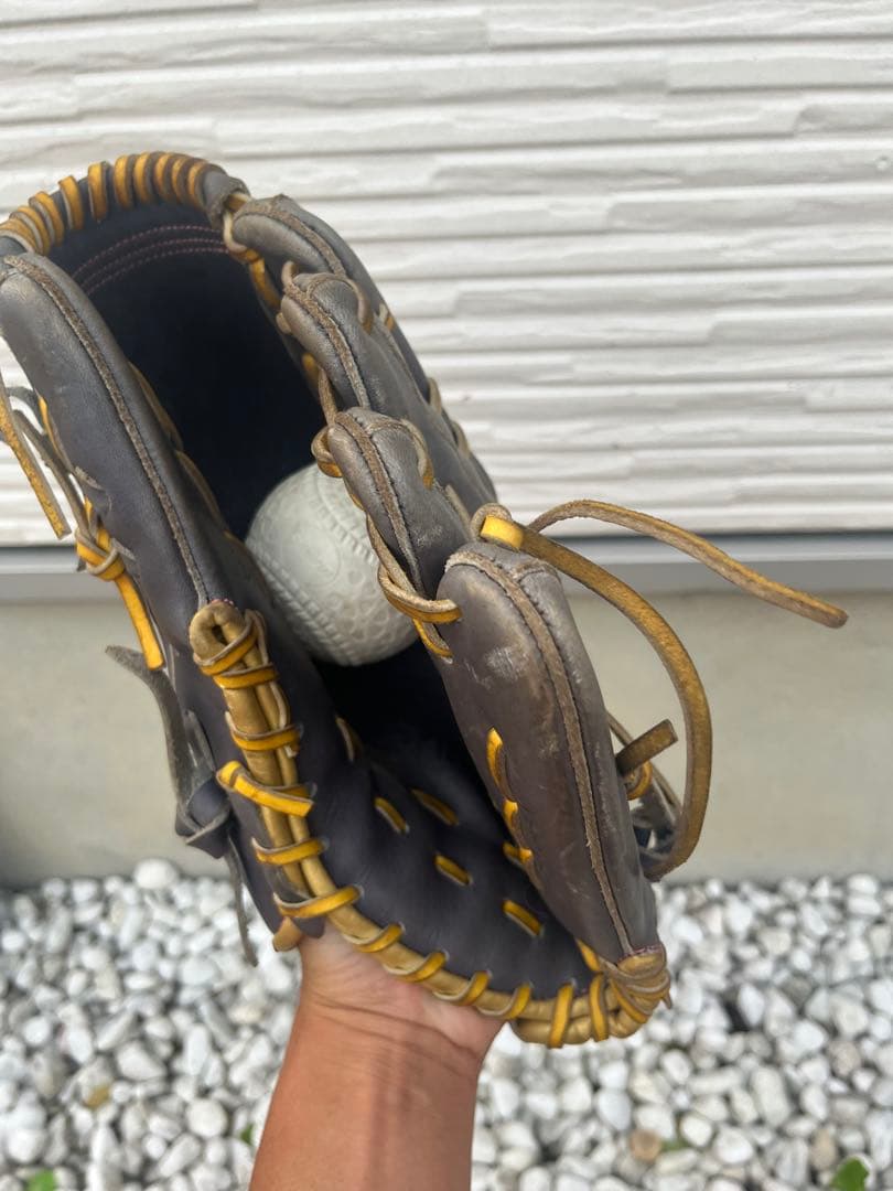 ザナックストラストエックス軟式野球グローブ グレー　ピッチャー用