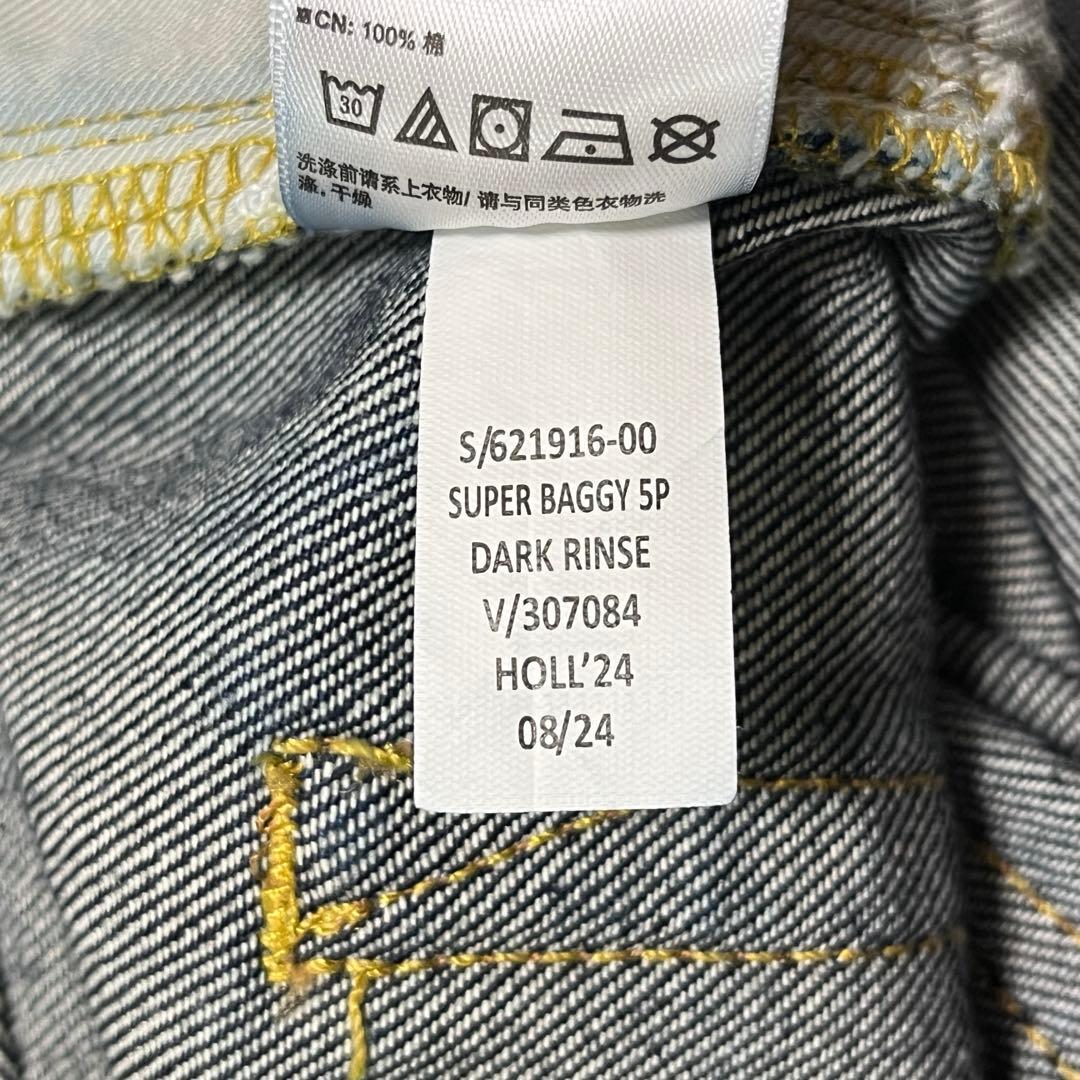 GAP SUPER BAGGY DENIM 28 ／32【DARK RINSE】