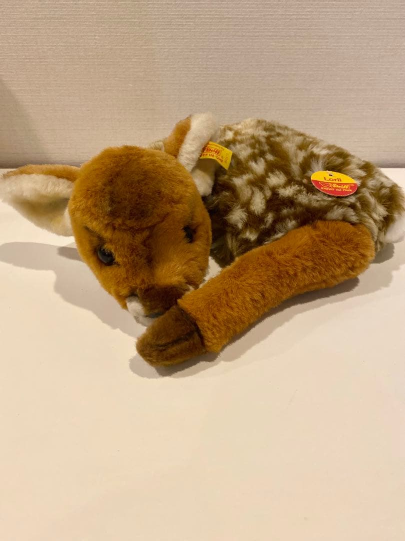 ビンテージ　シュタイフ　子鹿ぬいぐるみ