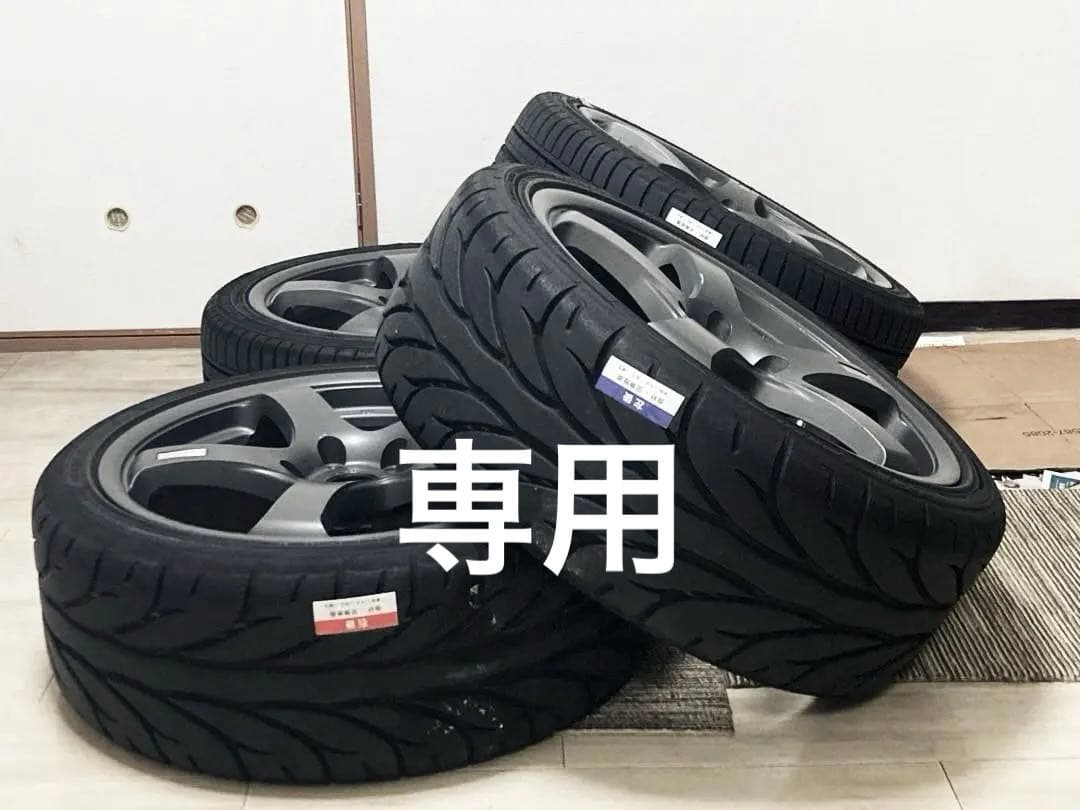 専用18インチホイール 114.3 +タイヤ225/40/R18 4本