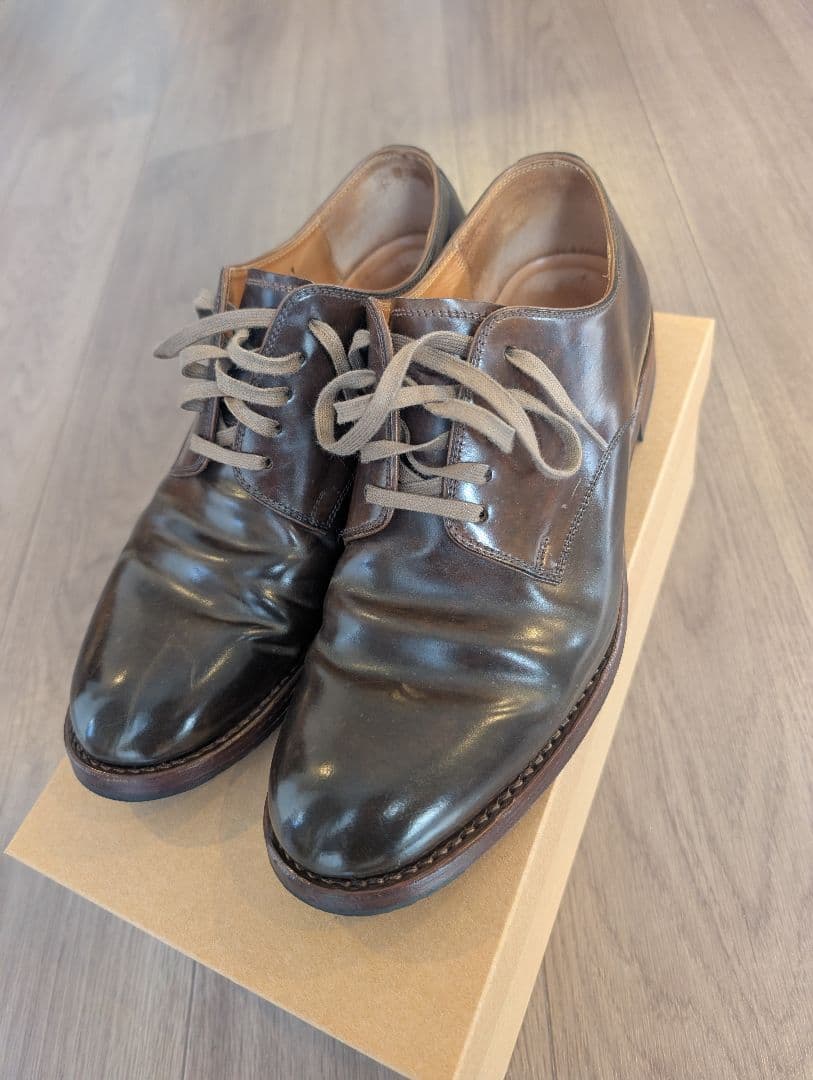 MOTO 2100 コードバン プレーントゥ サイズ1