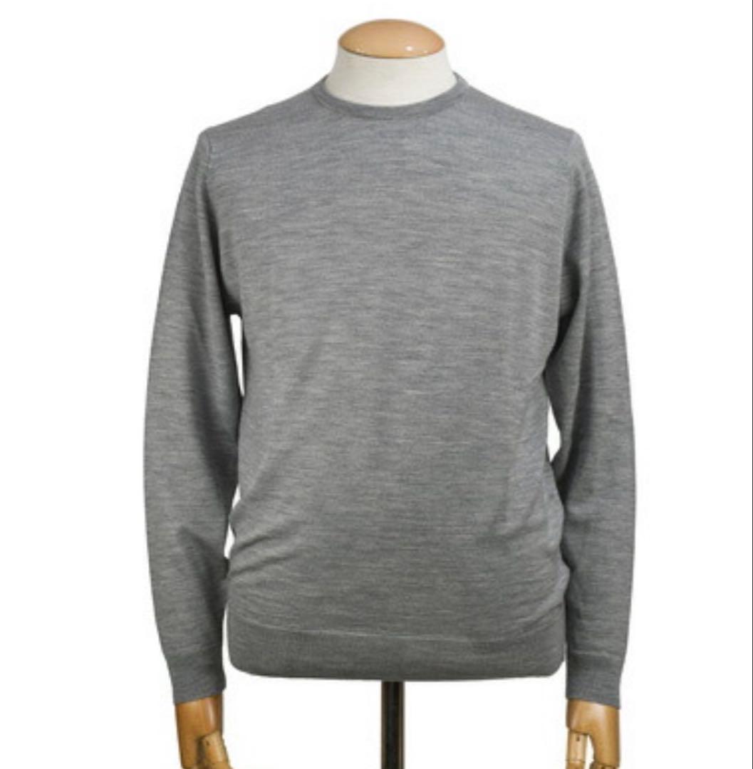 JOHN SMEDLEY SCANLAN クルーネック　グレー
