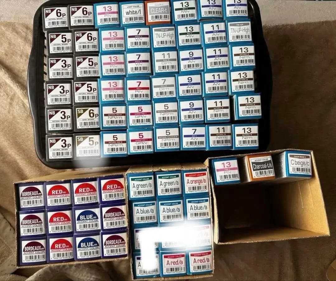 新品 ナカノ キャラデコカラー 各色