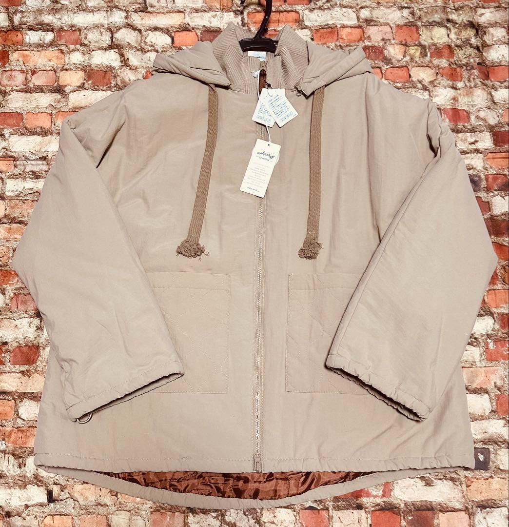 ニコアンド【be with M】Misayoミリアウター 新品※難有り※ベージュ