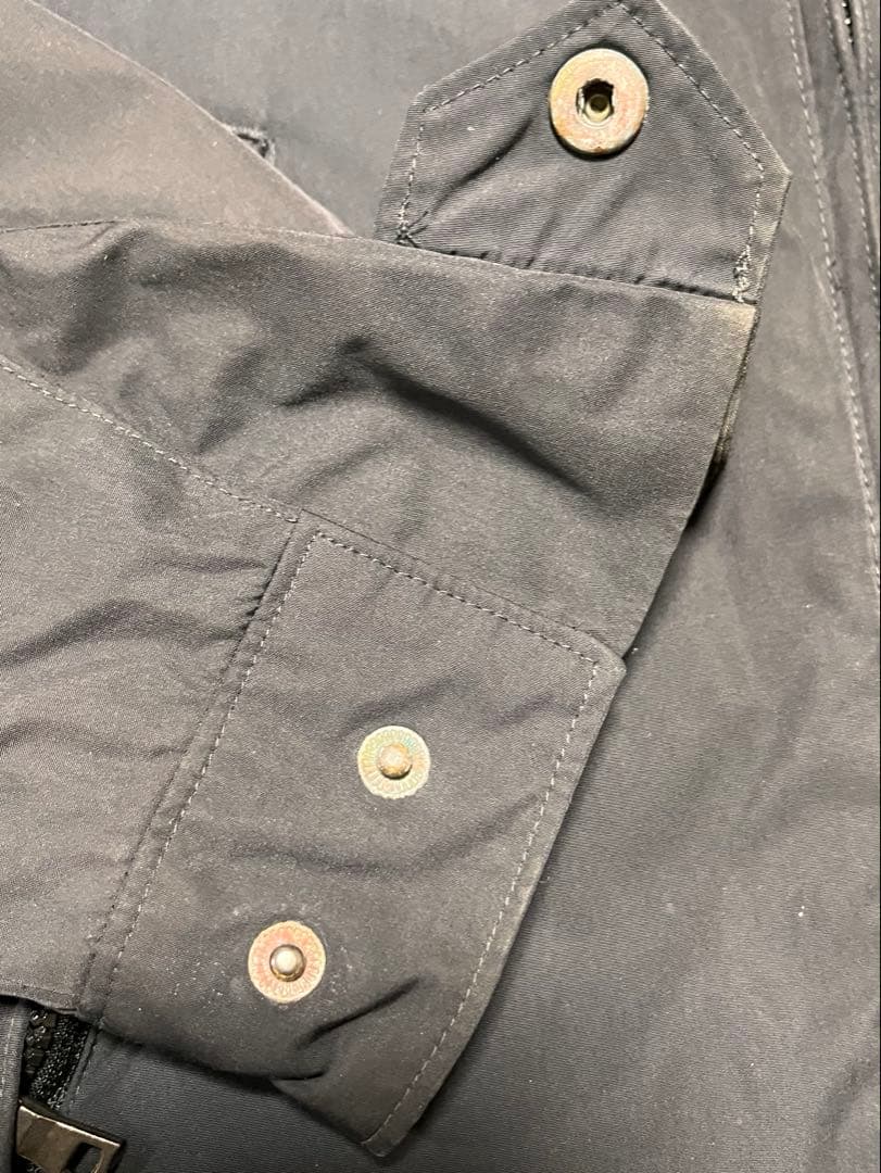 そ*う様 美品　訳アリ　ラルフローレン　ブルゾン　フリース　ナイロン　中綿　黒