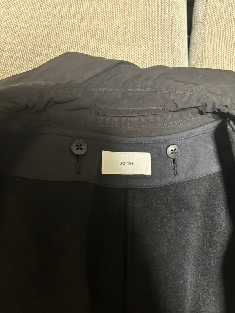 8日までの限定価格　ATON　WHEATHER FIELD COAT