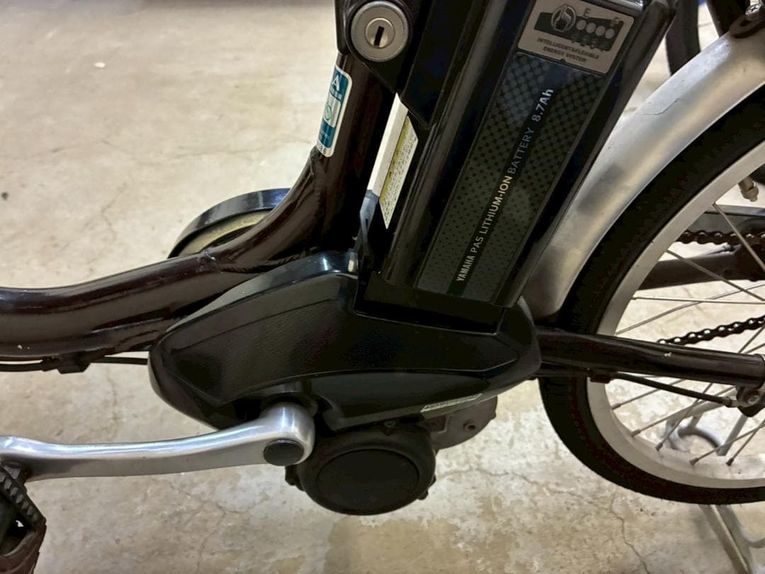 ヤマハ 電動アシスト自転車 PAS SION-U カカオ 20型