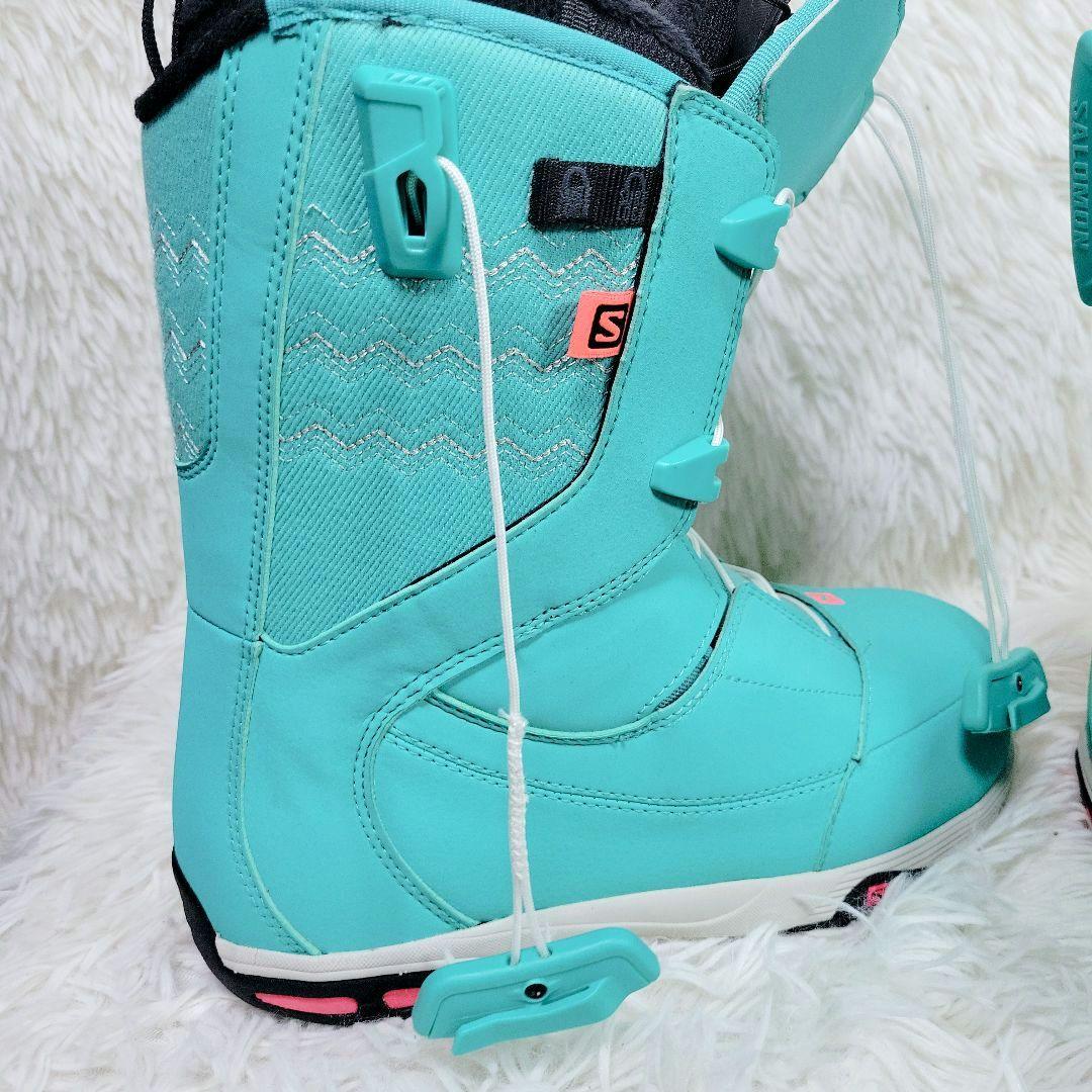 かわいい✨SALOMON/サロモン IVY スノーボード ブーツ クイックレース