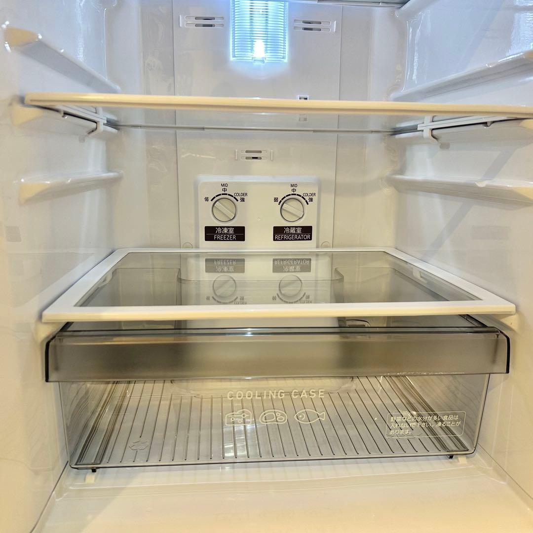 三菱電機 冷蔵庫 MR-P15H-W 146L 2ドア 右開き