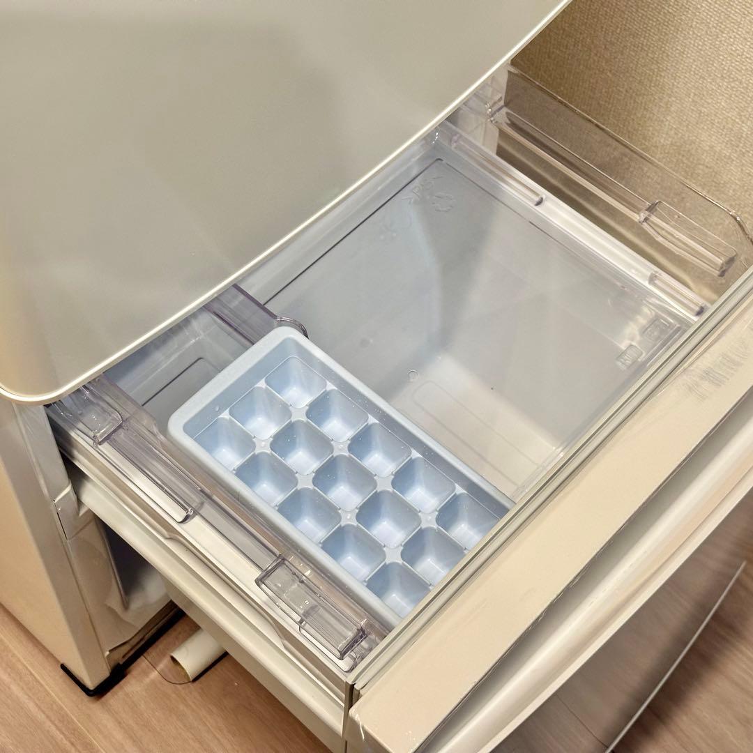 三菱電機 冷蔵庫 MR-P15H-W 146L 2ドア 右開き