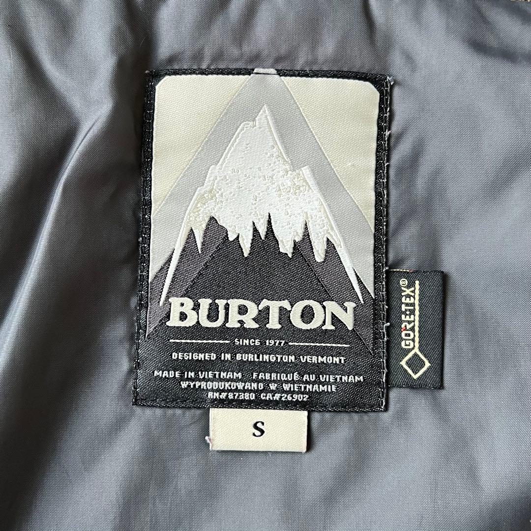 3309 バートン　ジャケット ゴアテックス スノボウェア メンズ 無地 黒