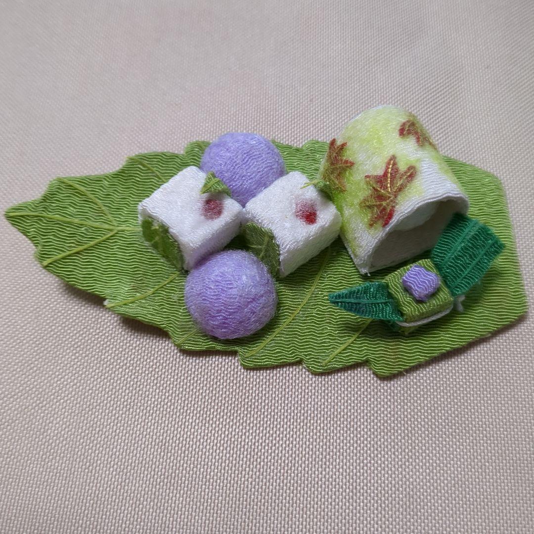 ちりめん細工　　おせち　料理　籠盛など　11点　（12月7日　4点追加しました）