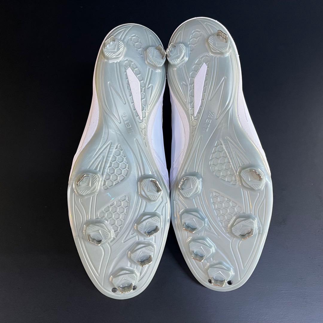 【新品】ZETT★ゼット★ネオステイタス★野球用スパイク★金具★白