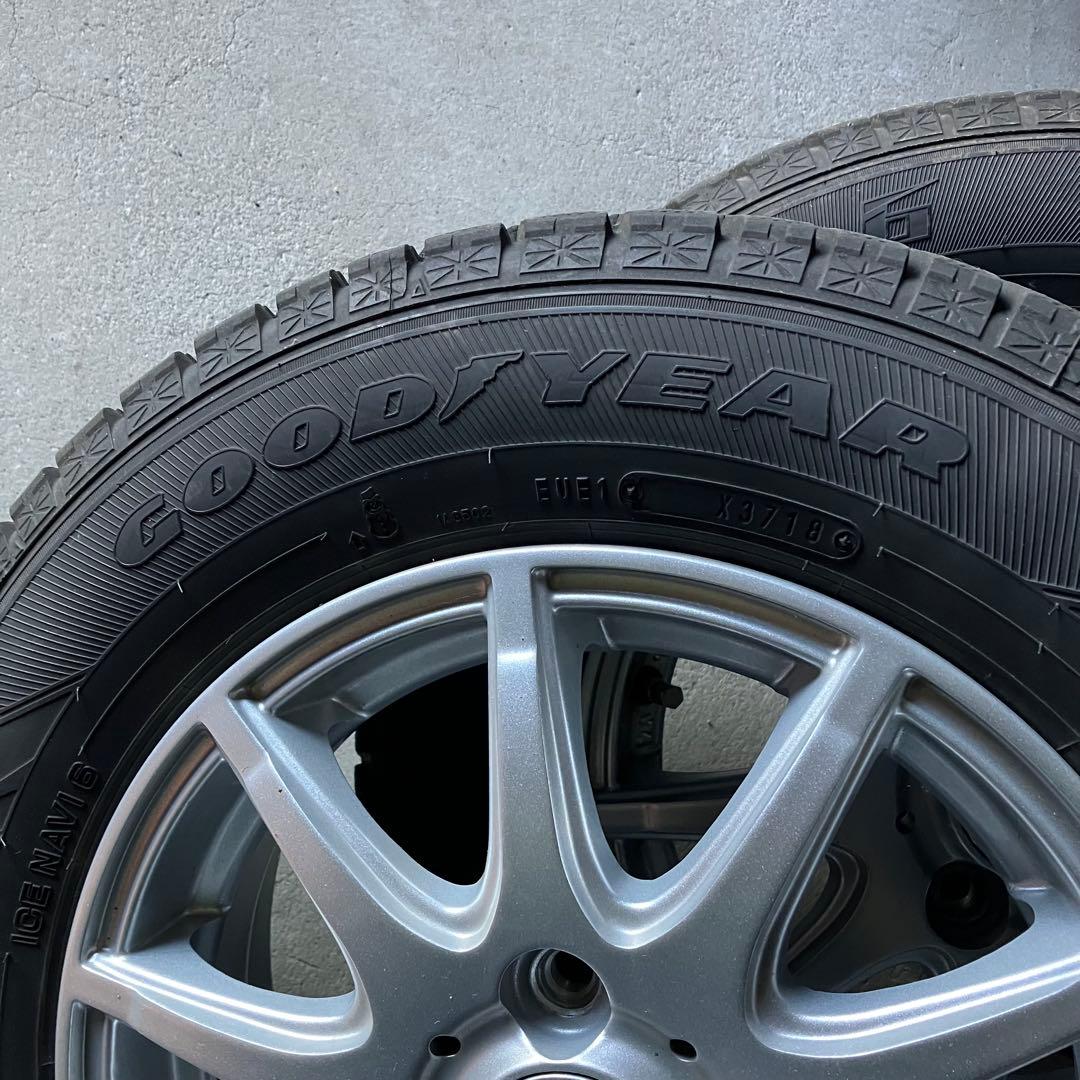 NBOX GOODYEAR アイスナビ6　13インチ スタッドレスホイールセット