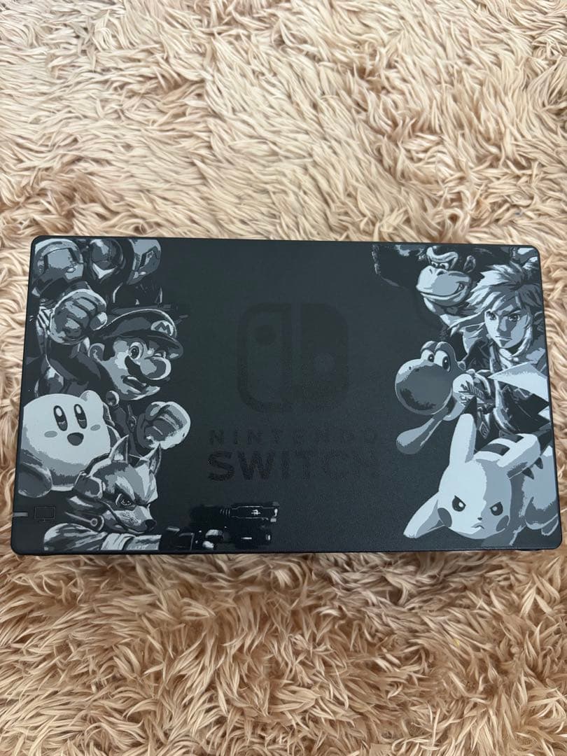 NintendoSwitch本体セットスマブラモデル持ち運び用ケース保護フィルム