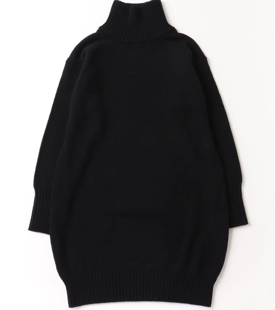 目黒越子さんDemi-Luxe BEAMS フリースタイルニット.M ブラック