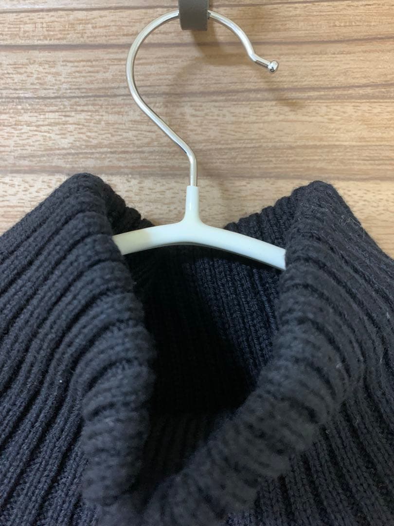 目黒越子さんDemi-Luxe BEAMS フリースタイルニット.M ブラック