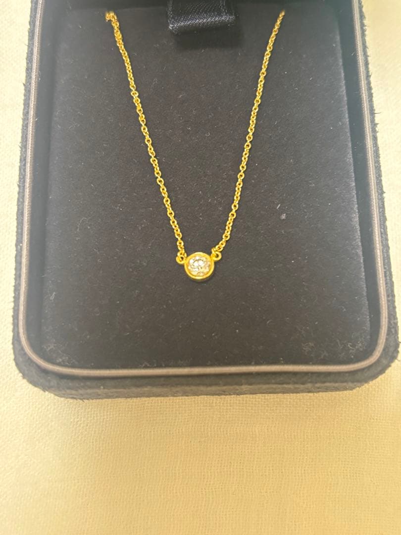 Tiffany バイザヤード 0.18カラット YG