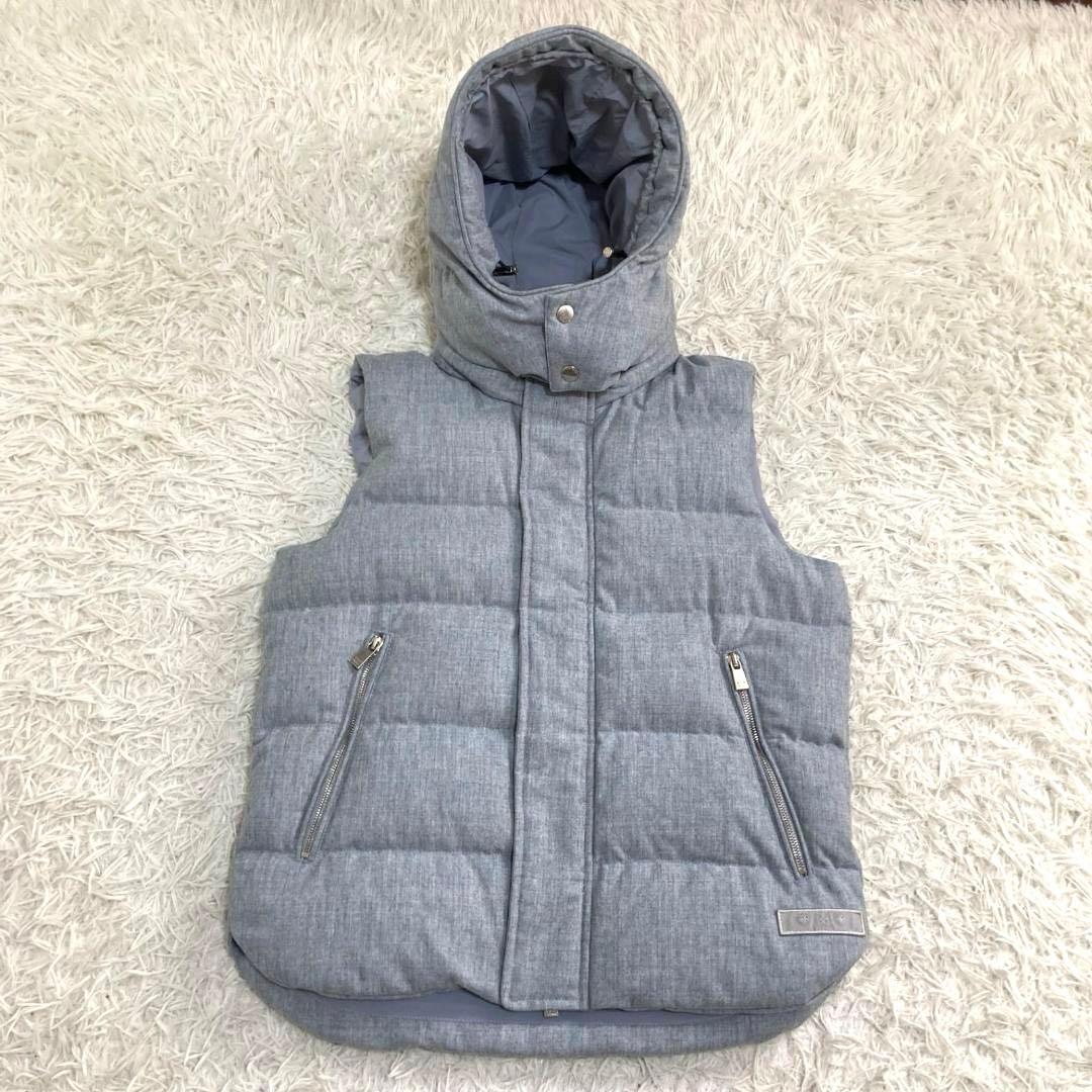 15795✨極美品✨タトラス ドラゴ ウールカシミヤ ダウンベスト/1/グレー