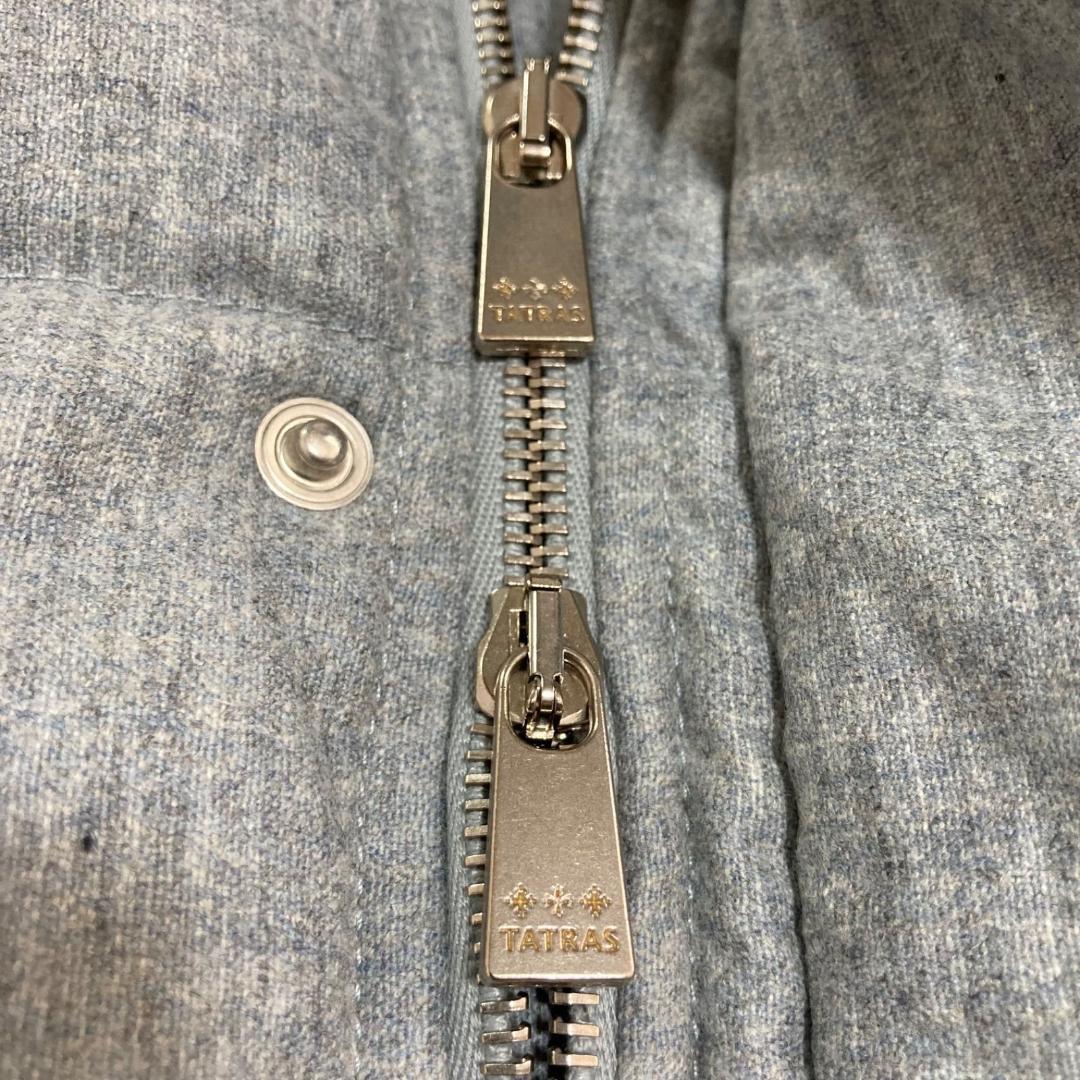 15795✨極美品✨タトラス ドラゴ ウールカシミヤ ダウンベスト/1/グレー