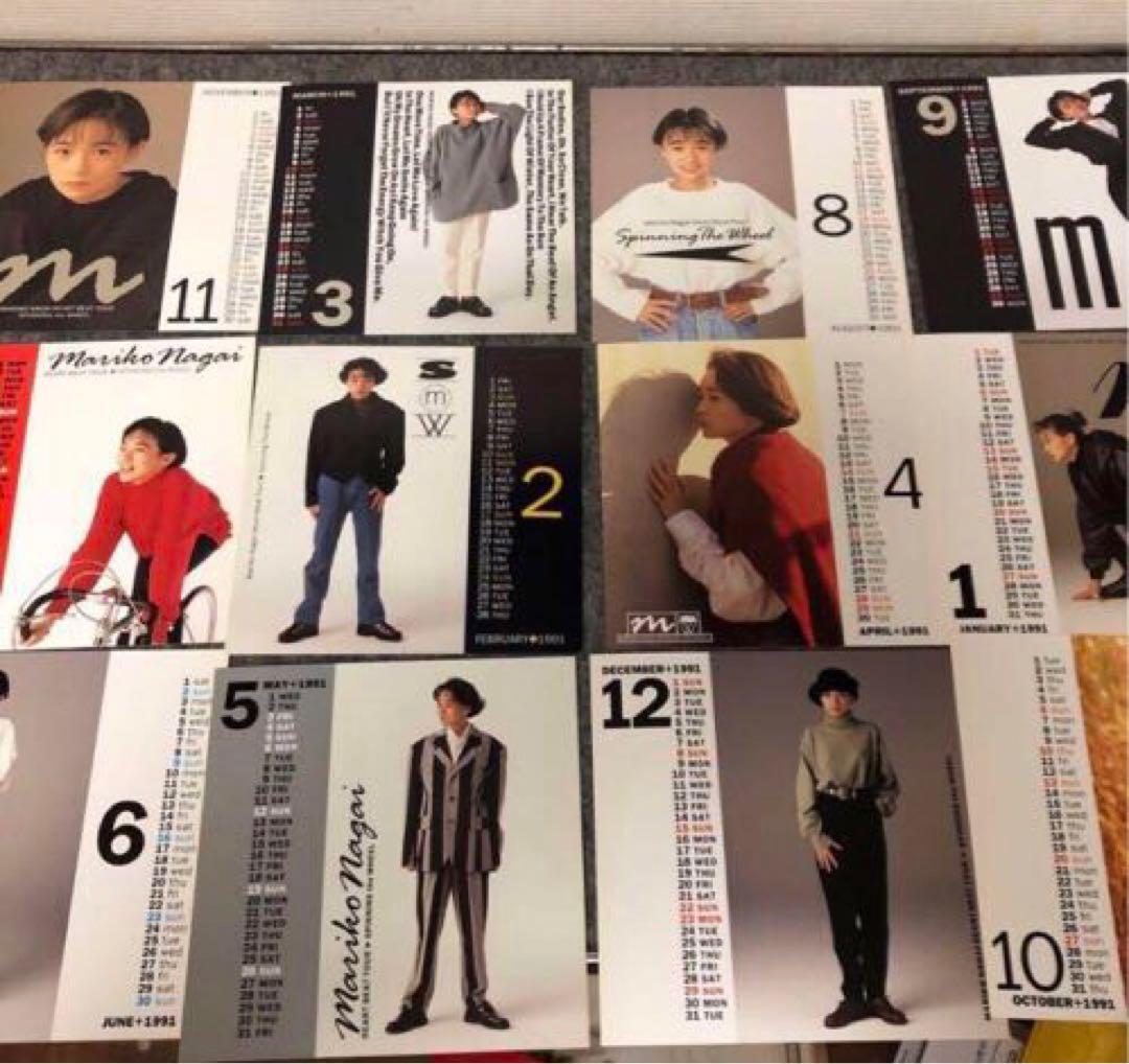 永井真理子　パンフレット　グッズ　ステッカー　フライヤー　ポスター　CD