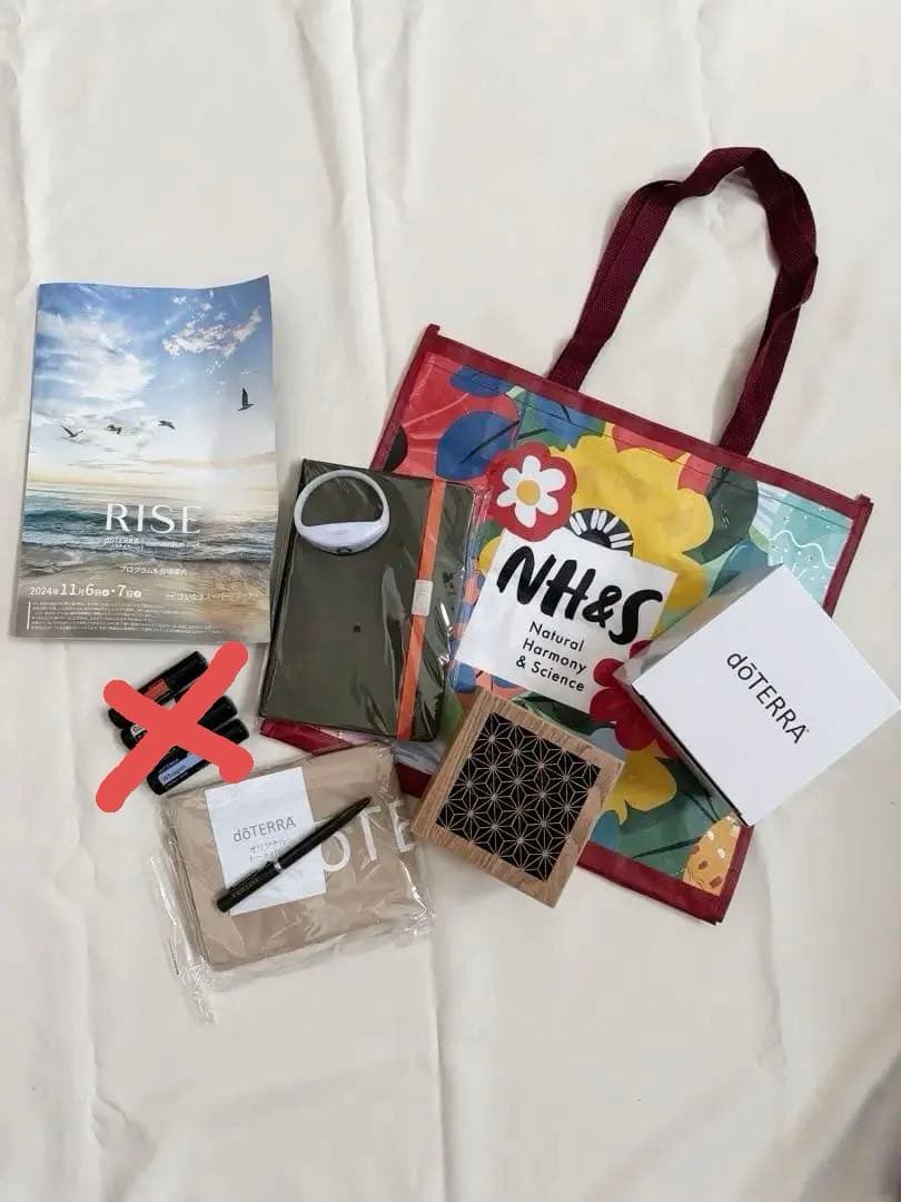 2024コンベンション　木箱、ノート、ペン、トートバッグetc 【オイル完売】