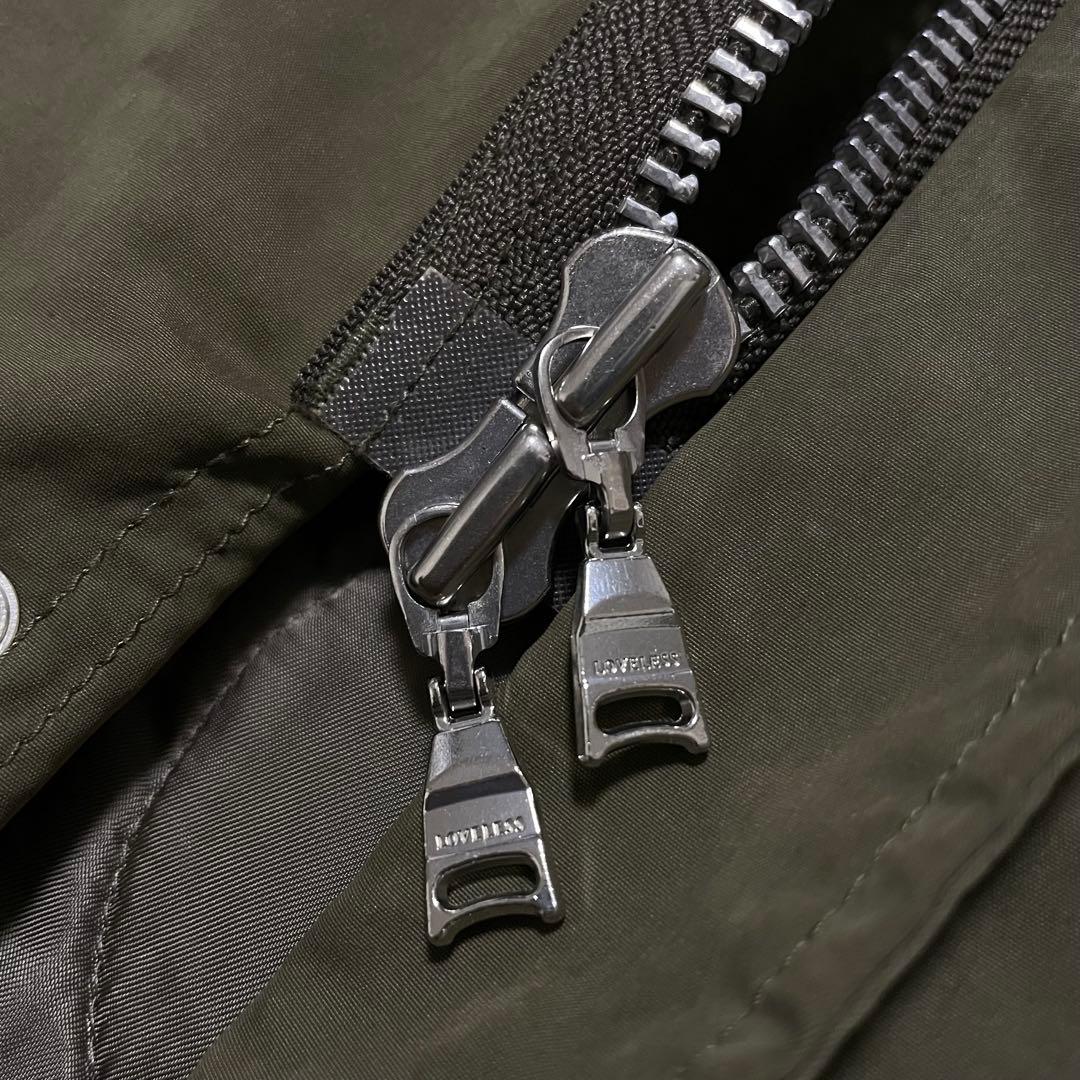 美品　ラブレス　モッズコート　ライナー　ラビット　ラクーン　ミリタリー　刺繍