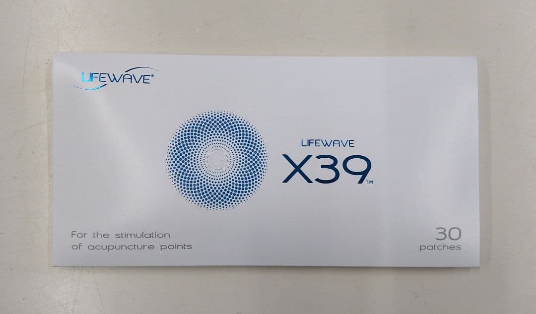 Lifewave X39 x39 パッチ30枚 ライフウェーブ 未開封未使用品