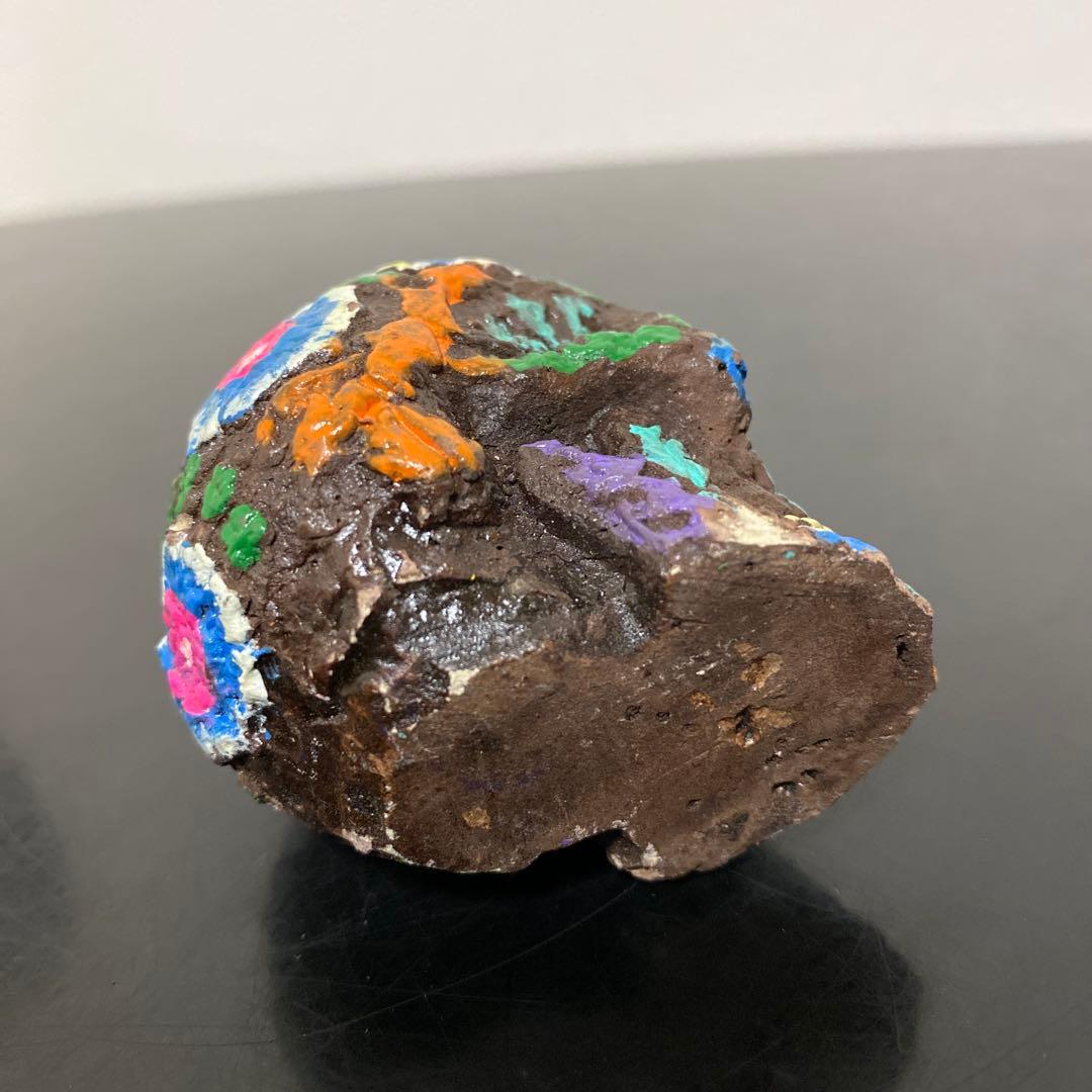 スカル ドクロ 髑髏 フィギュア ４種セット 置物 お香立て ステンレスグラス8