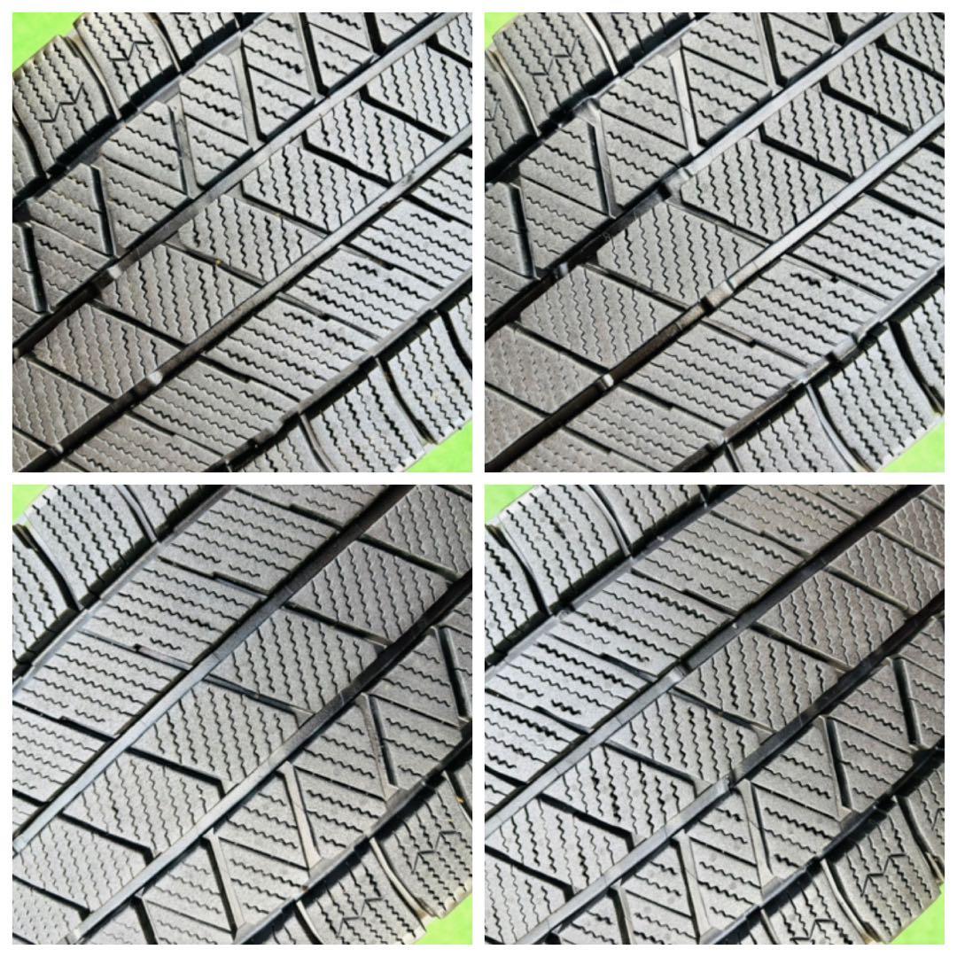 超美品ブリヂストン バルミナ アルミホイール 17インチ ブリザック タイヤ付き