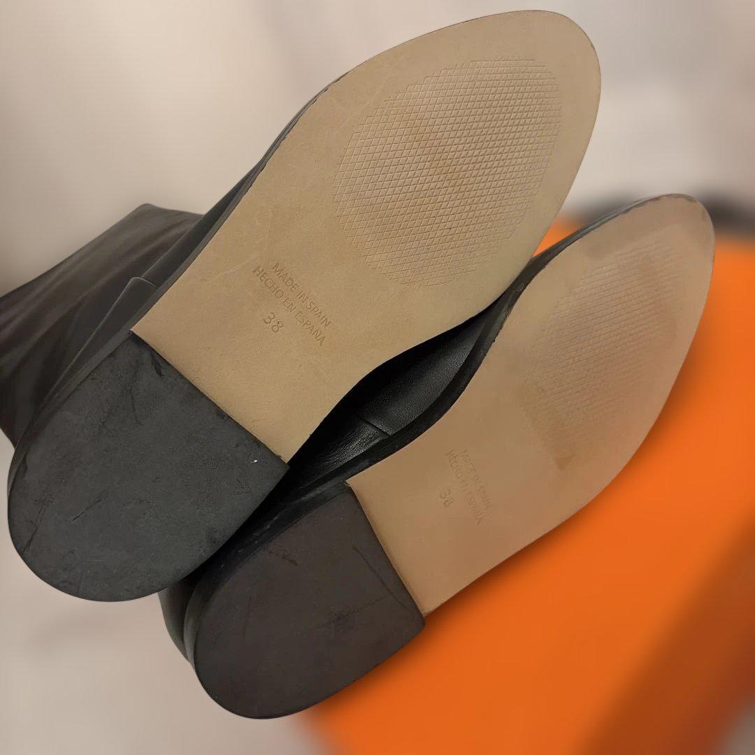 REMME レメ ロングブーツ 38 ブラック 新品未使用品