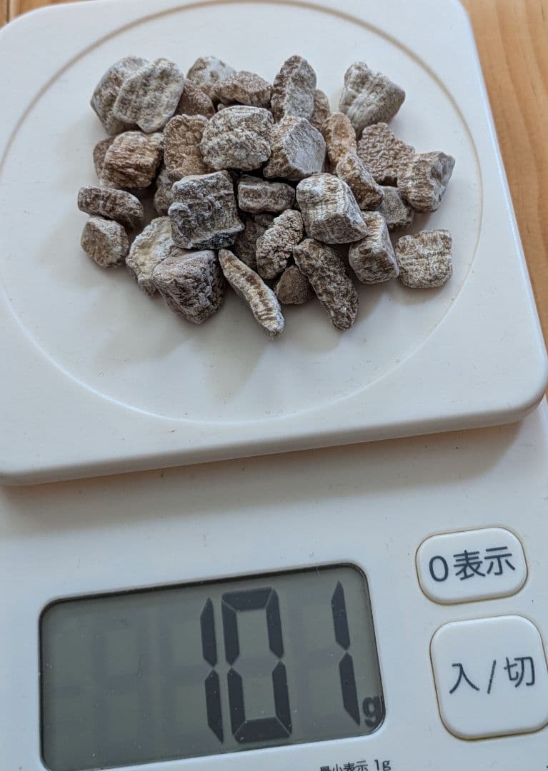 ★秋田発『北投石』１００ｇ④100%本物!! 秋田玉川温泉産 放射線量測定済