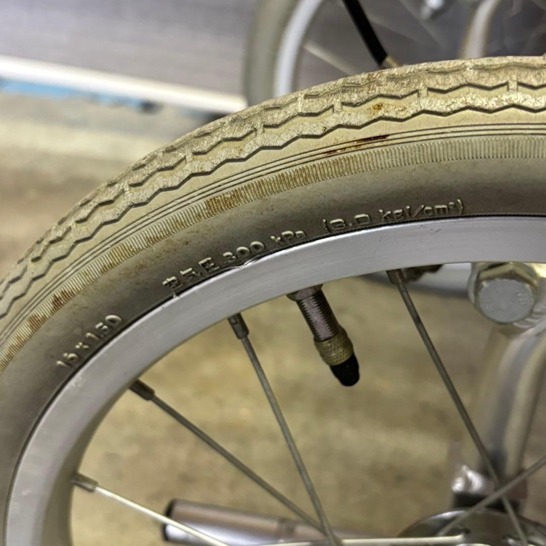 NICK 介助用車椅子 アルミ製 赤系チェック柄 車いす 札幌