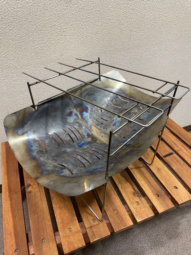 【希少】GLAND FIELD グランドフィールド　チタン　焚き火台