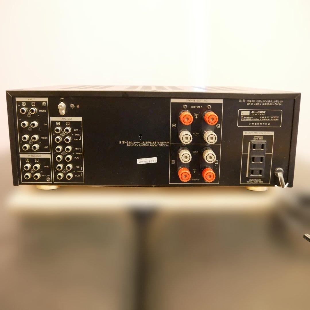 作動品 SANSUI AU-α607／AIYIMA TUBE-A3のおまけ付き