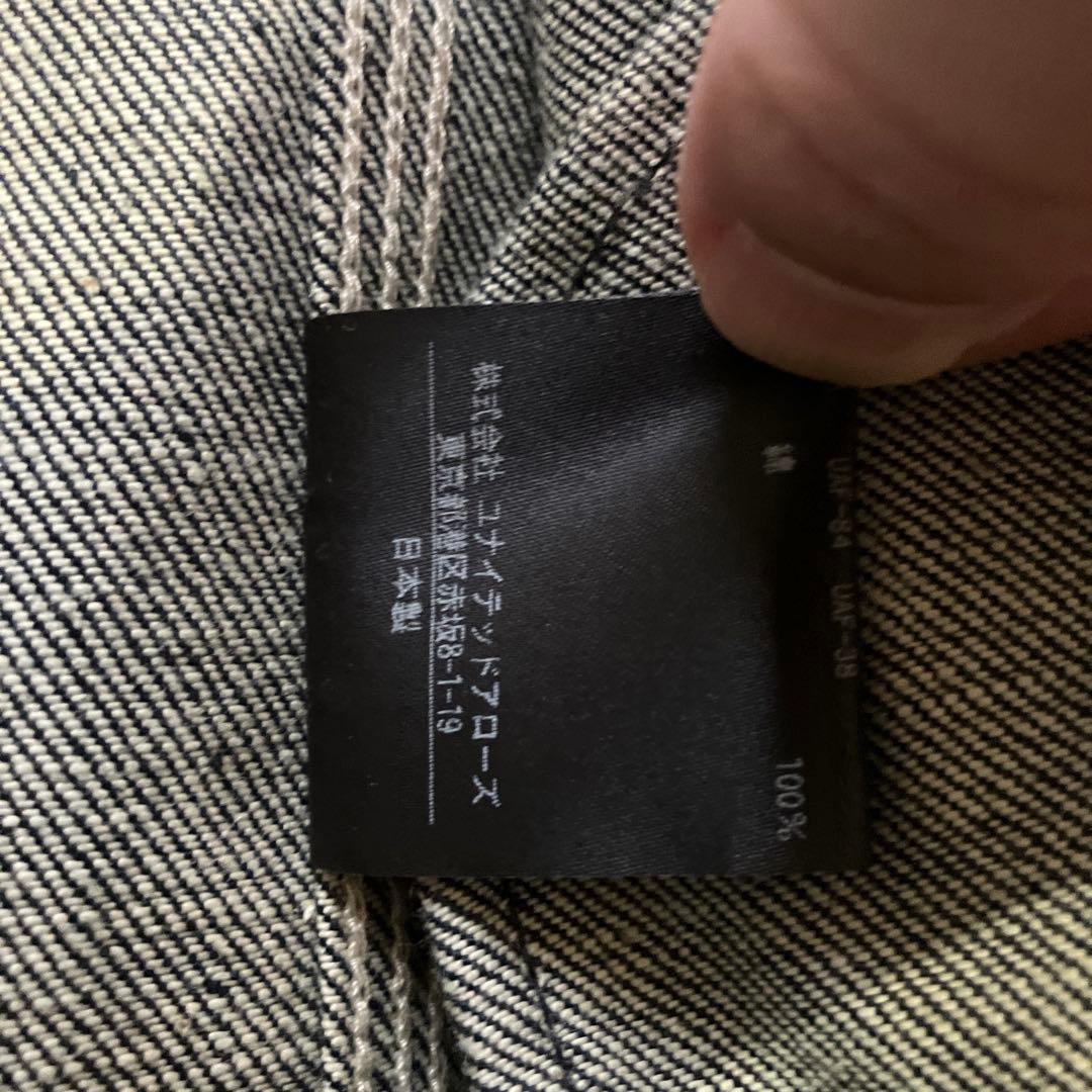 UNITED ARROWS & SONS 衿袖コーデュロイ デニムコート M