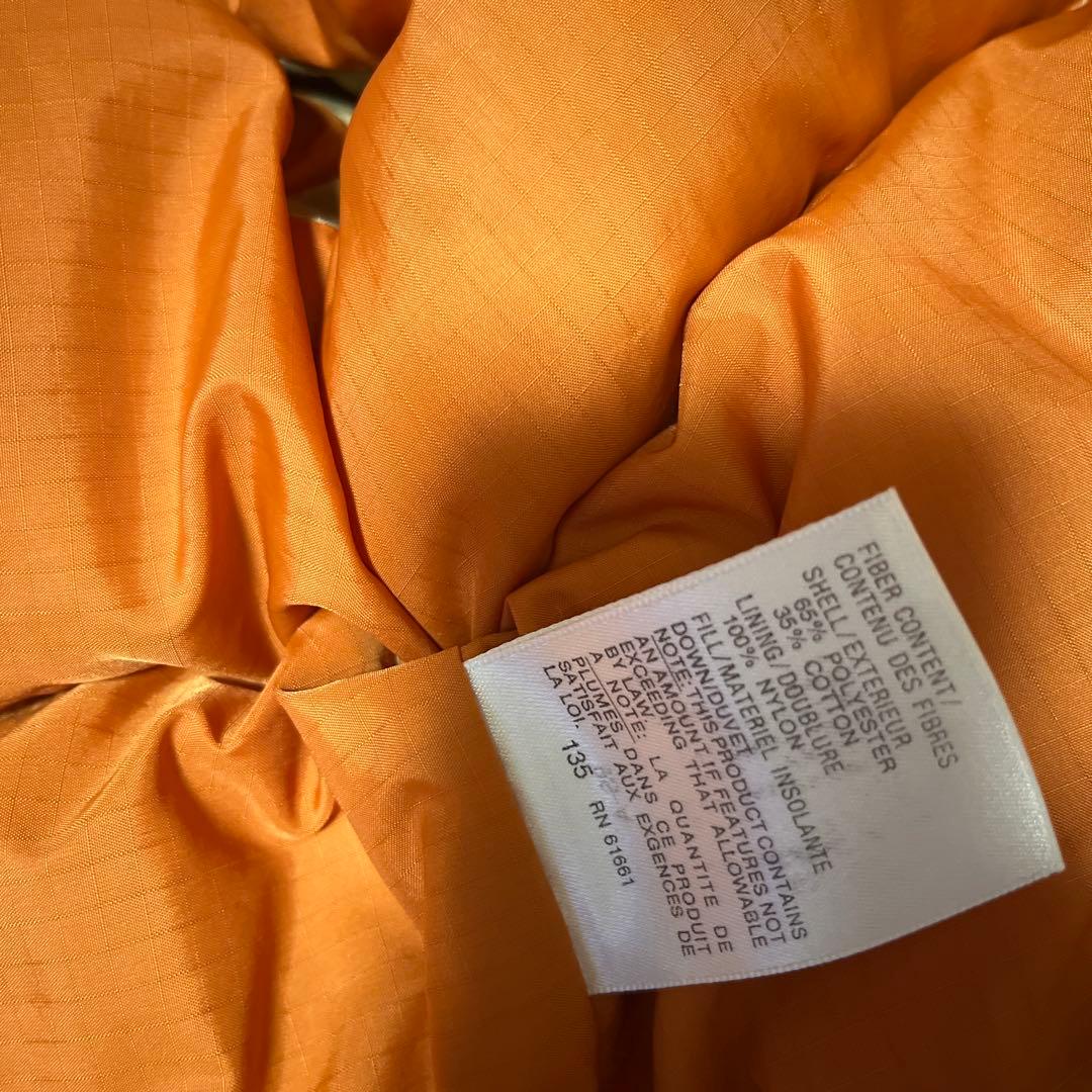 80S M USA THE NORTH FACE ダウンベスト 黒ラッカー