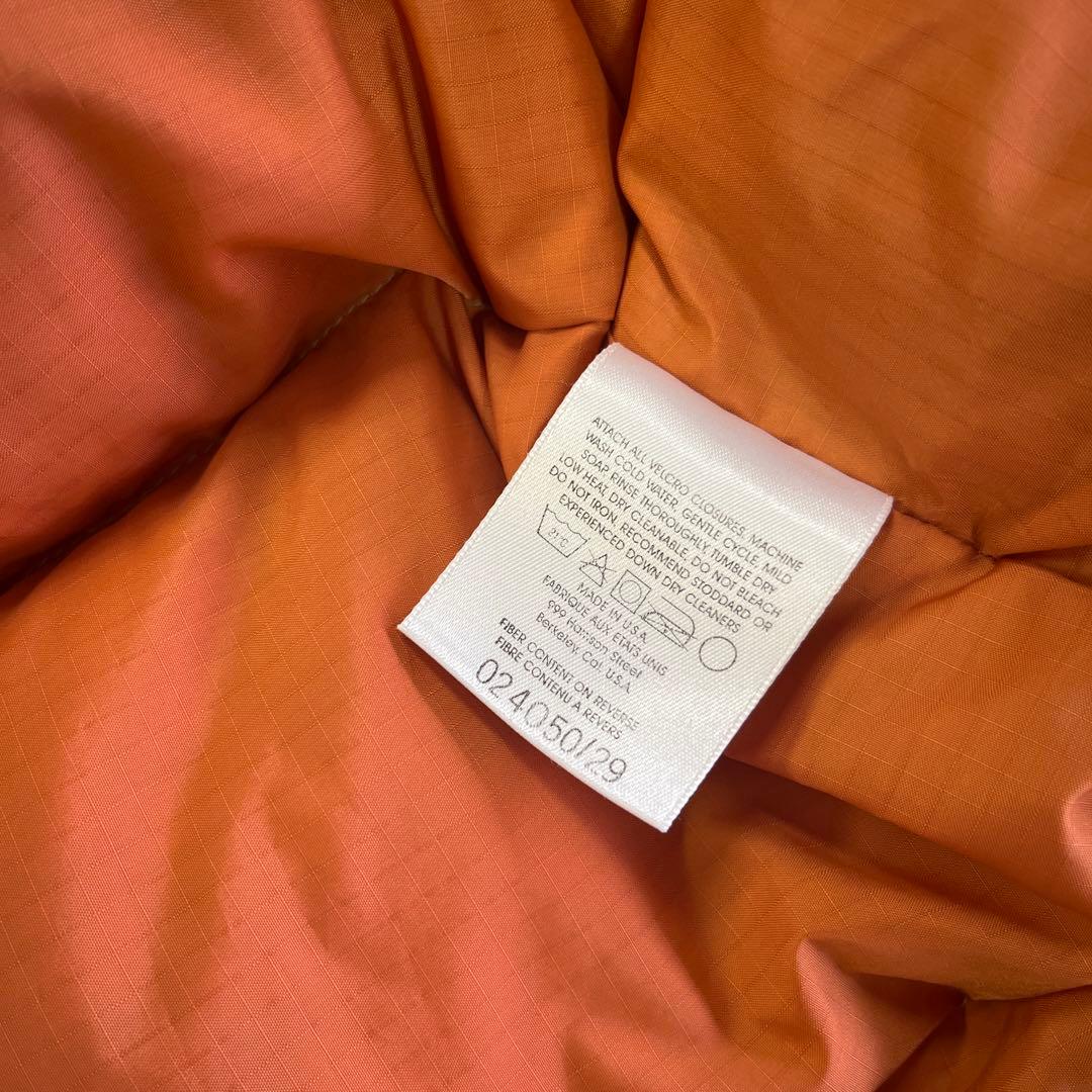 80S M USA THE NORTH FACE ダウンベスト 黒ラッカー