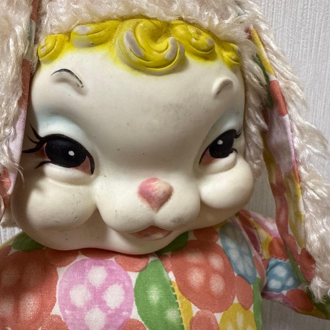 ラシュトン　うさぎ　バニー　ラバーフェイス　はビンテージ