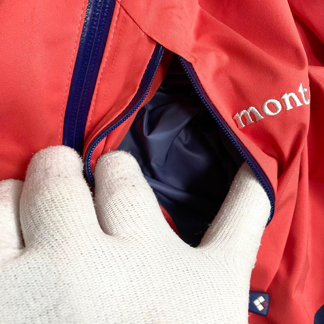 2025年モデル　極美品　モンベル　パウダーホップパーカー　スーパードライテック