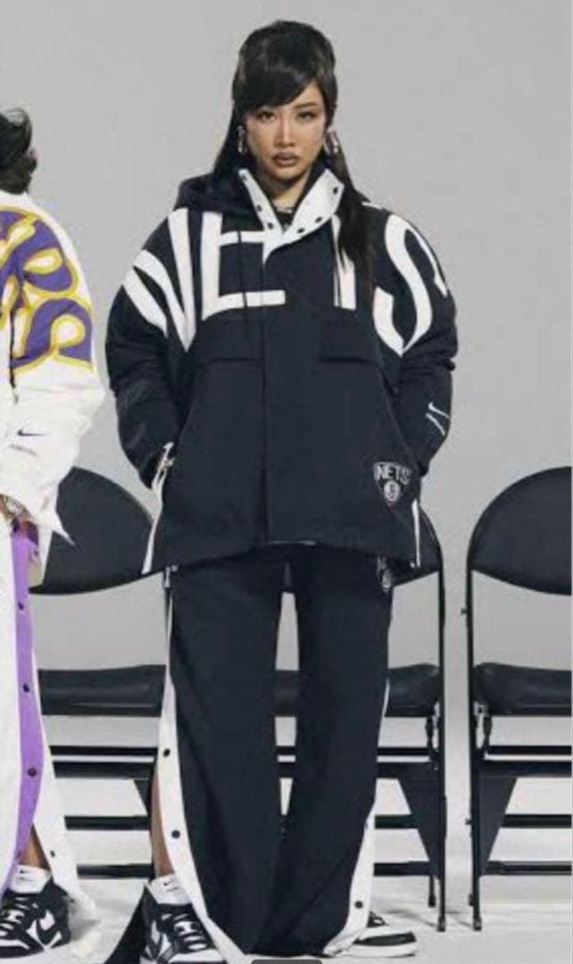 NIKExAMBUSHナイロンセットアップ