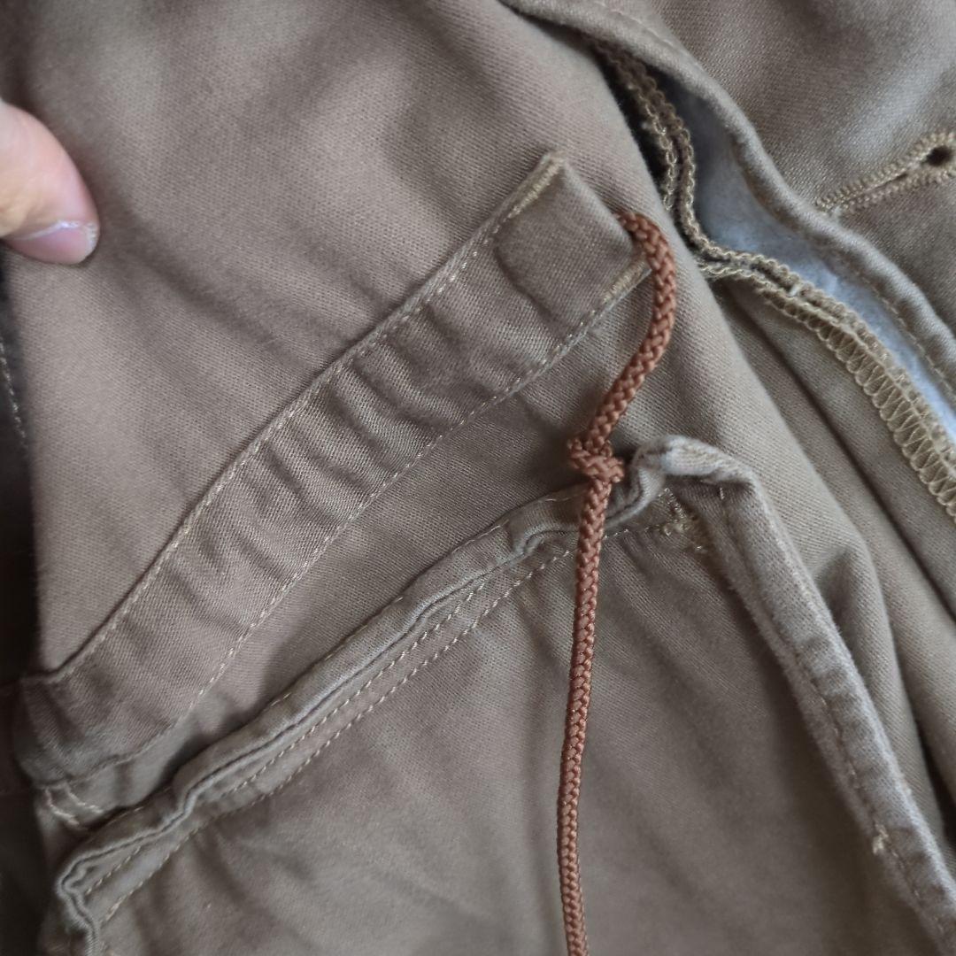 alpha m-43 フィールドジャケット　エー・アンド・ティ製　m-65 開襟