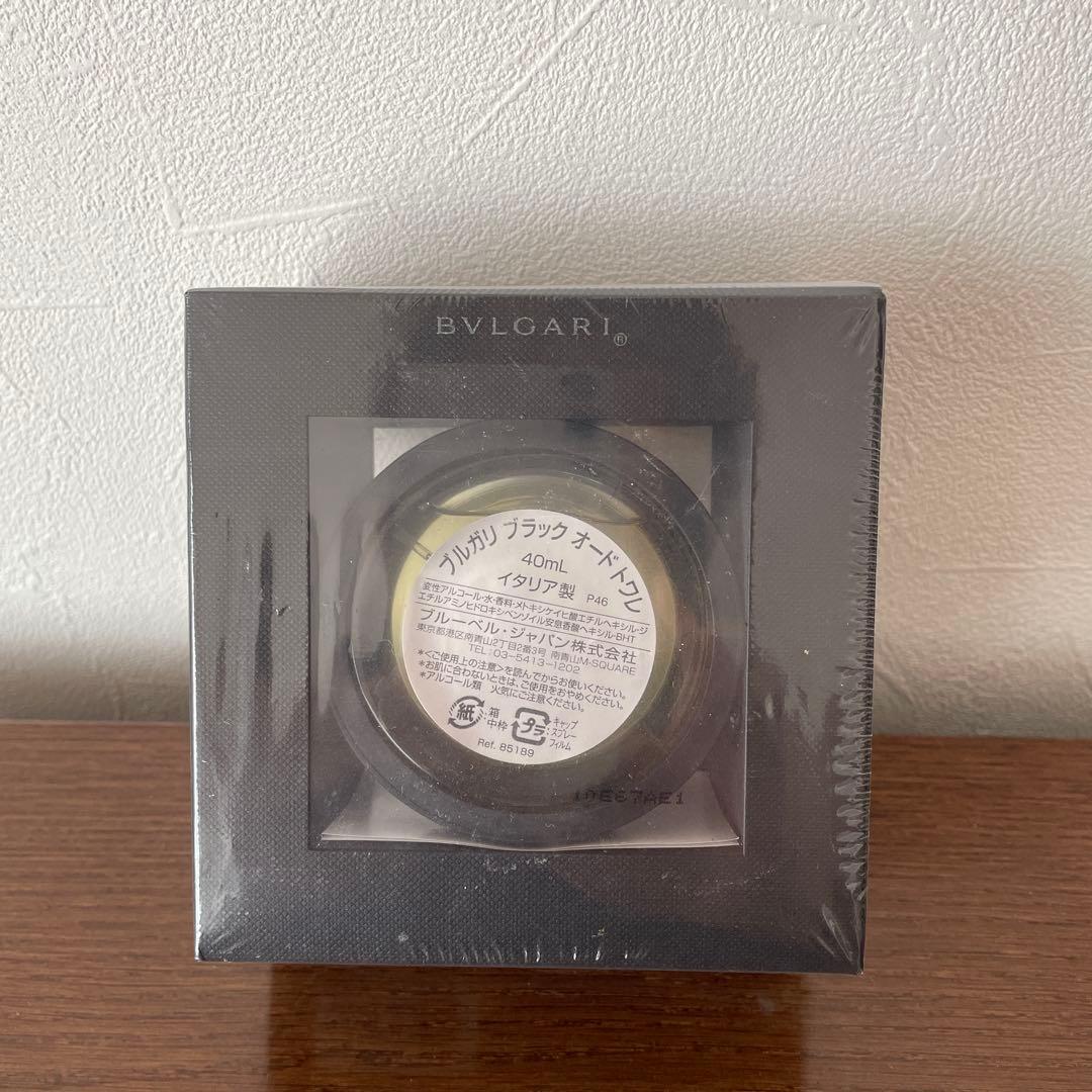 新品未使用　BVLGARI ブラックオードトワレ 40ml シュリンク付