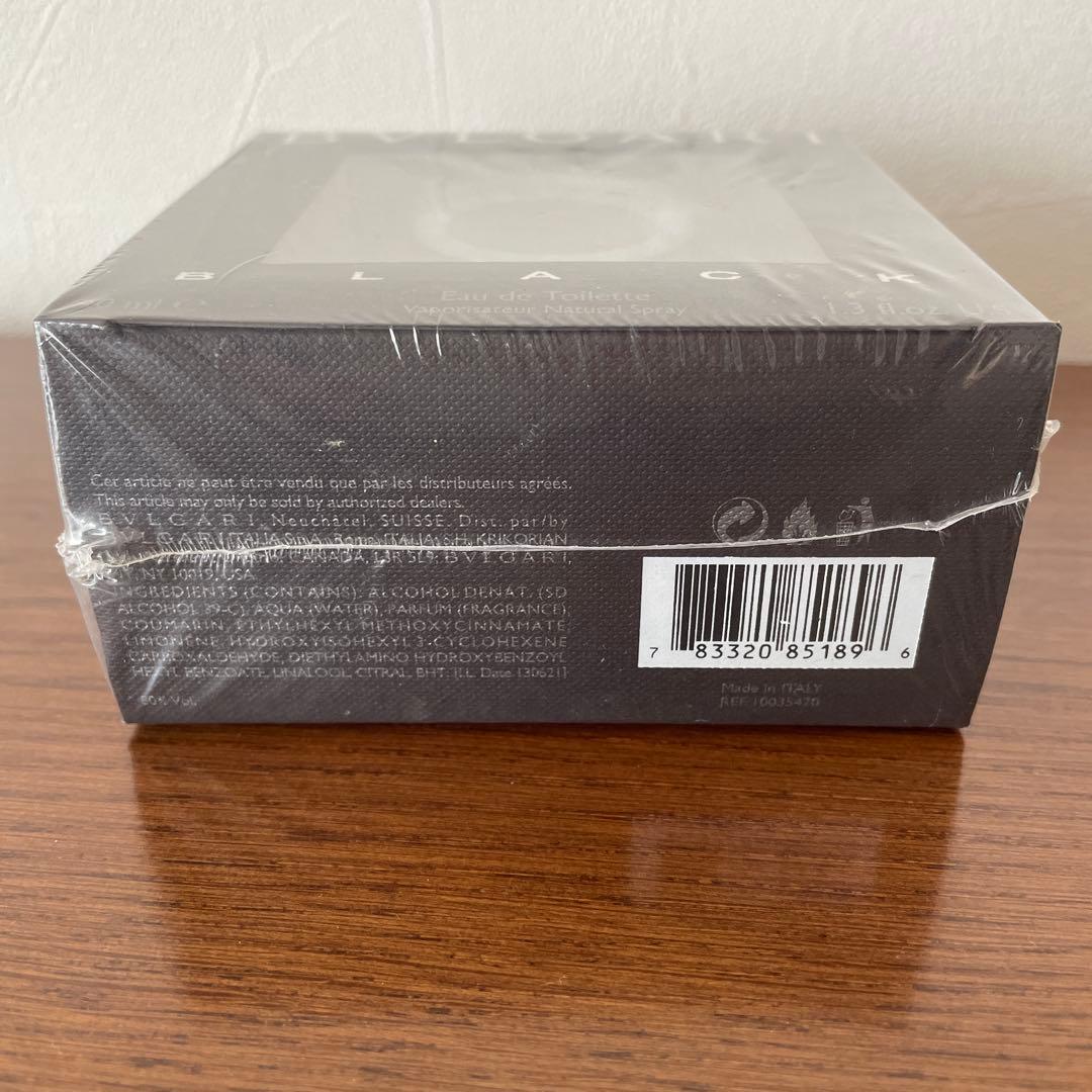 新品未使用　BVLGARI ブラックオードトワレ 40ml シュリンク付