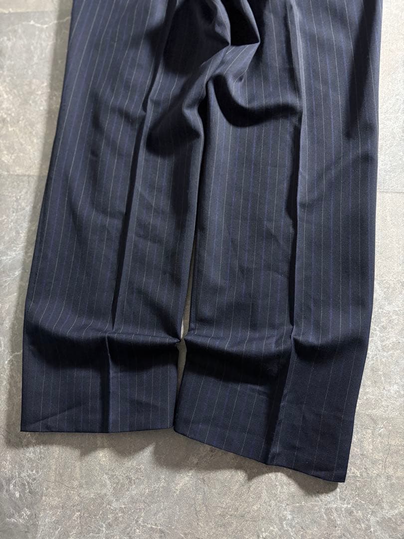 パンツ 60s Vintage pin stripe wide wool slacks