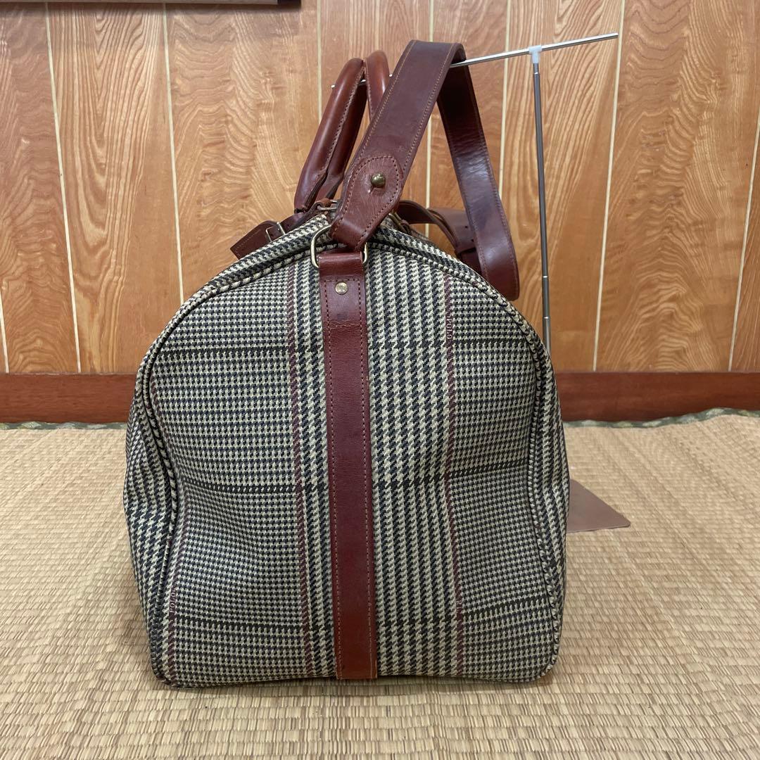 RALPH LAUREN ラルフローレン 2way 千鳥格子　ボストンバッグ